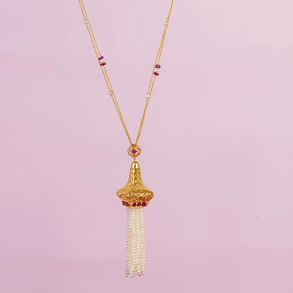 LJ024: FUL Tassel Necklace