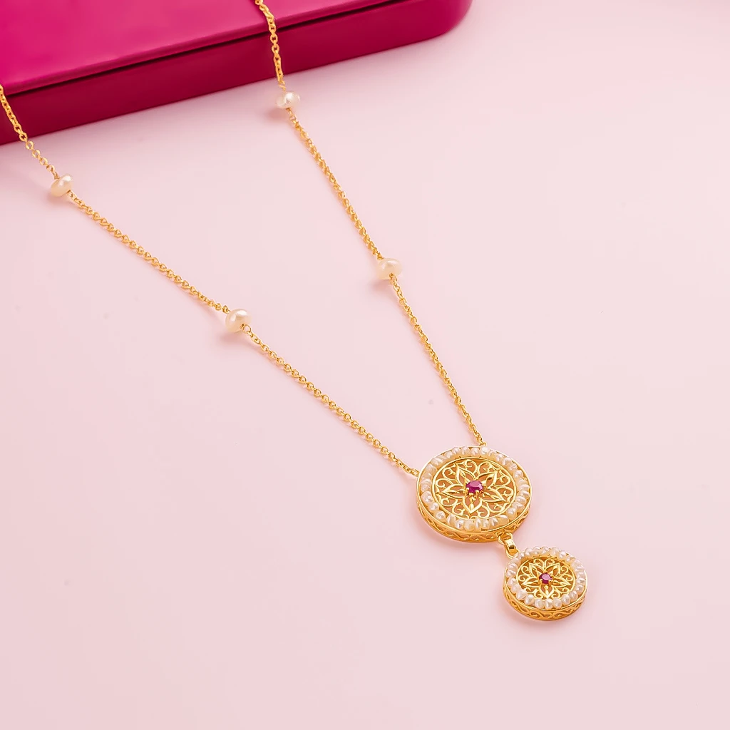 LJ204: FUL Double Necklace